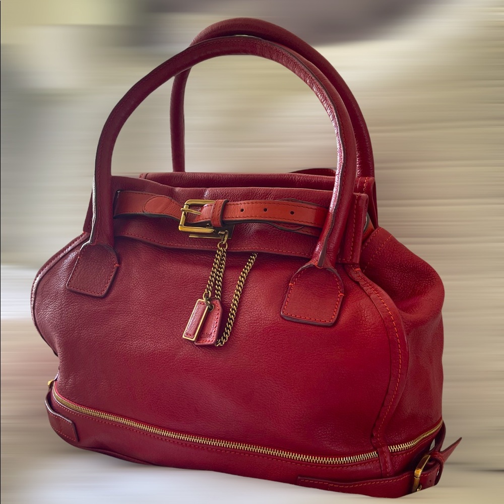 EUC Authentic Chloe Grained Leather Shoulder Bag